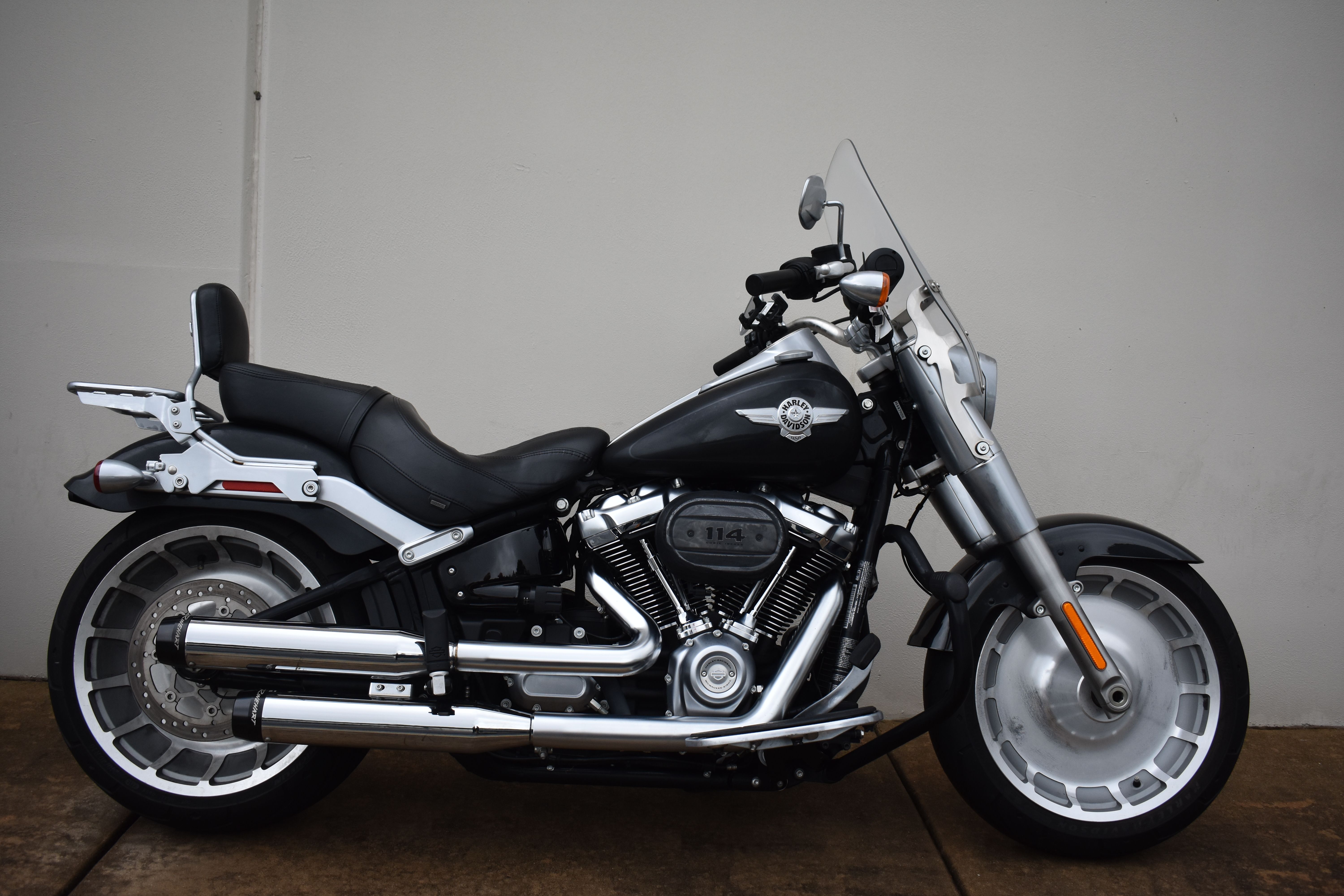 Pre-Owned 2018 Harley-Davidson Fat Boy 114 FLFBS in Columbus #GT064867 ...